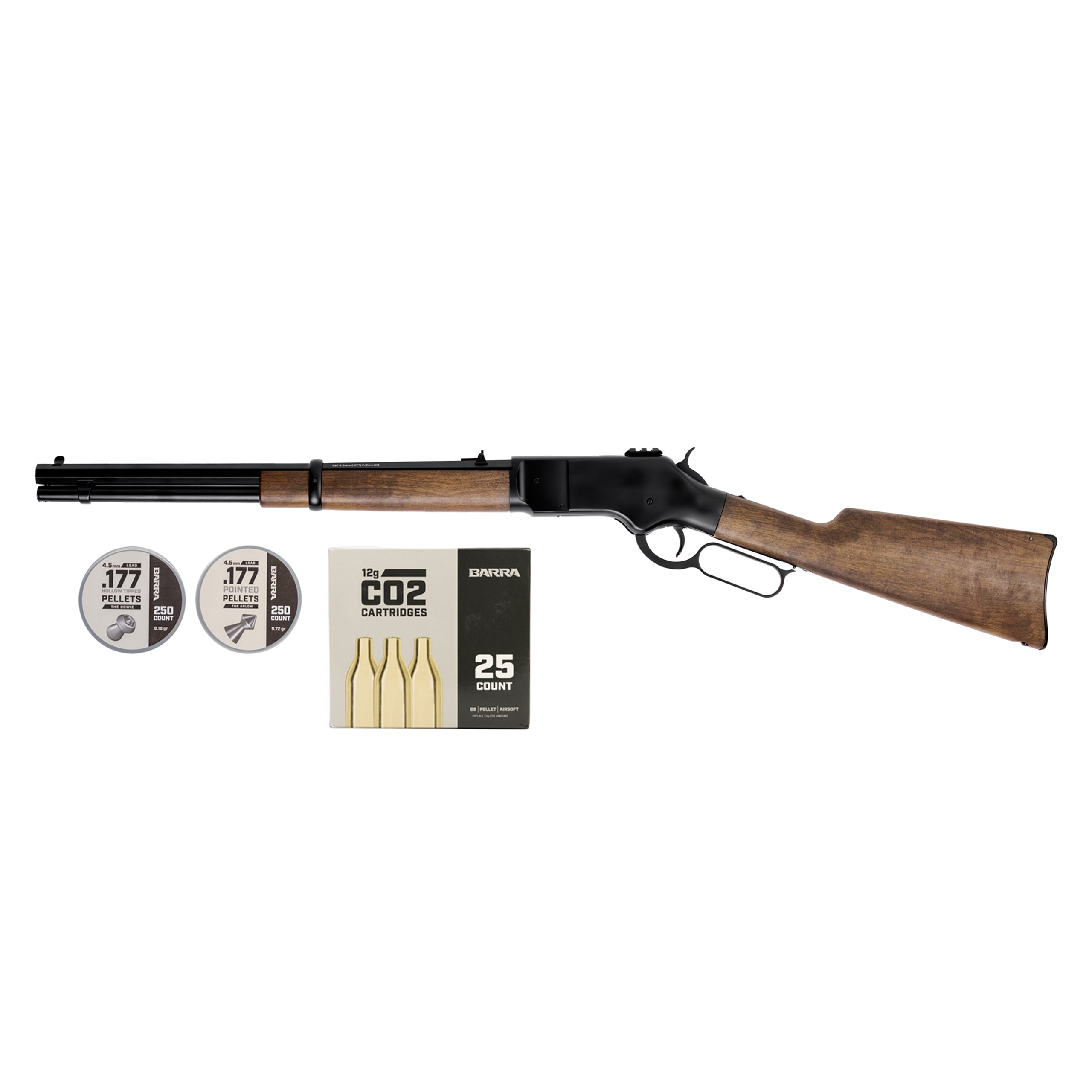 1866 CO2 .177 - Black (Bundle)