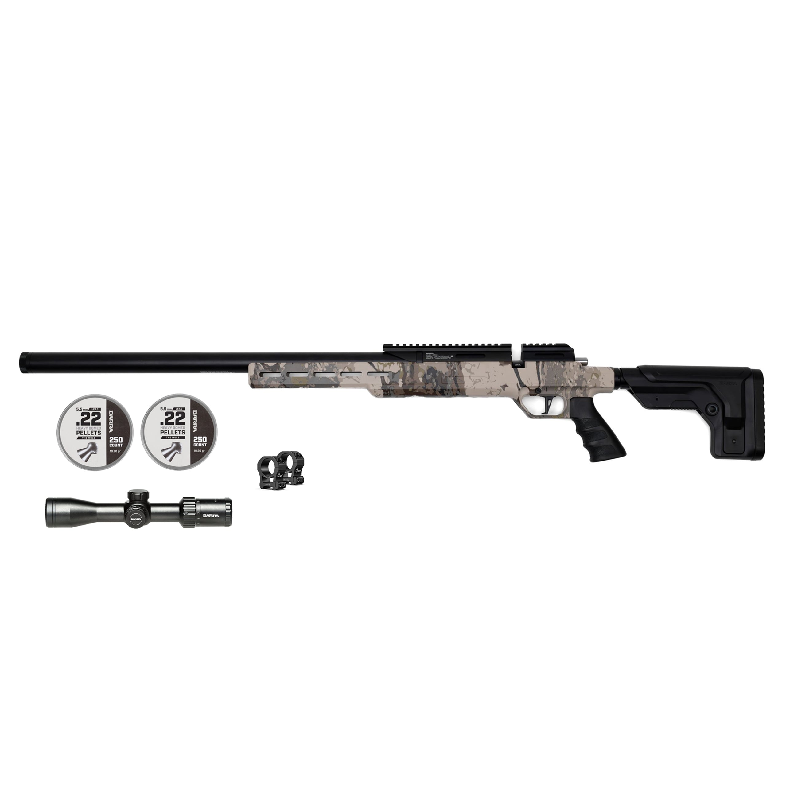 250z .22 - Veil Camo Cumbre (Bundle)