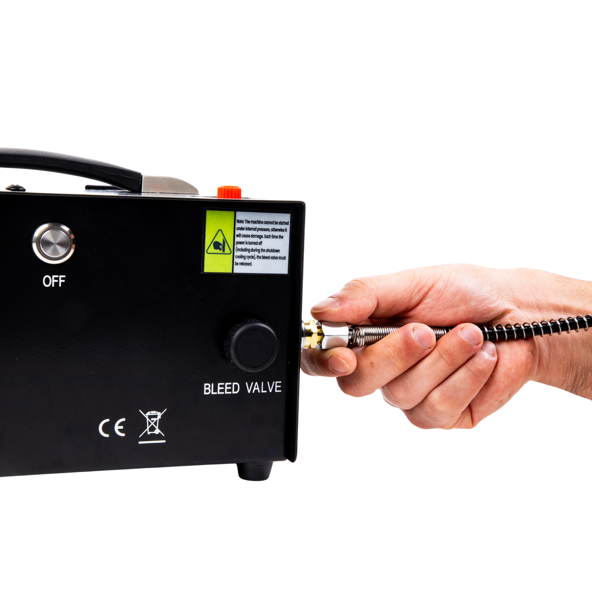 Auto-Shutoff PCP Compressor