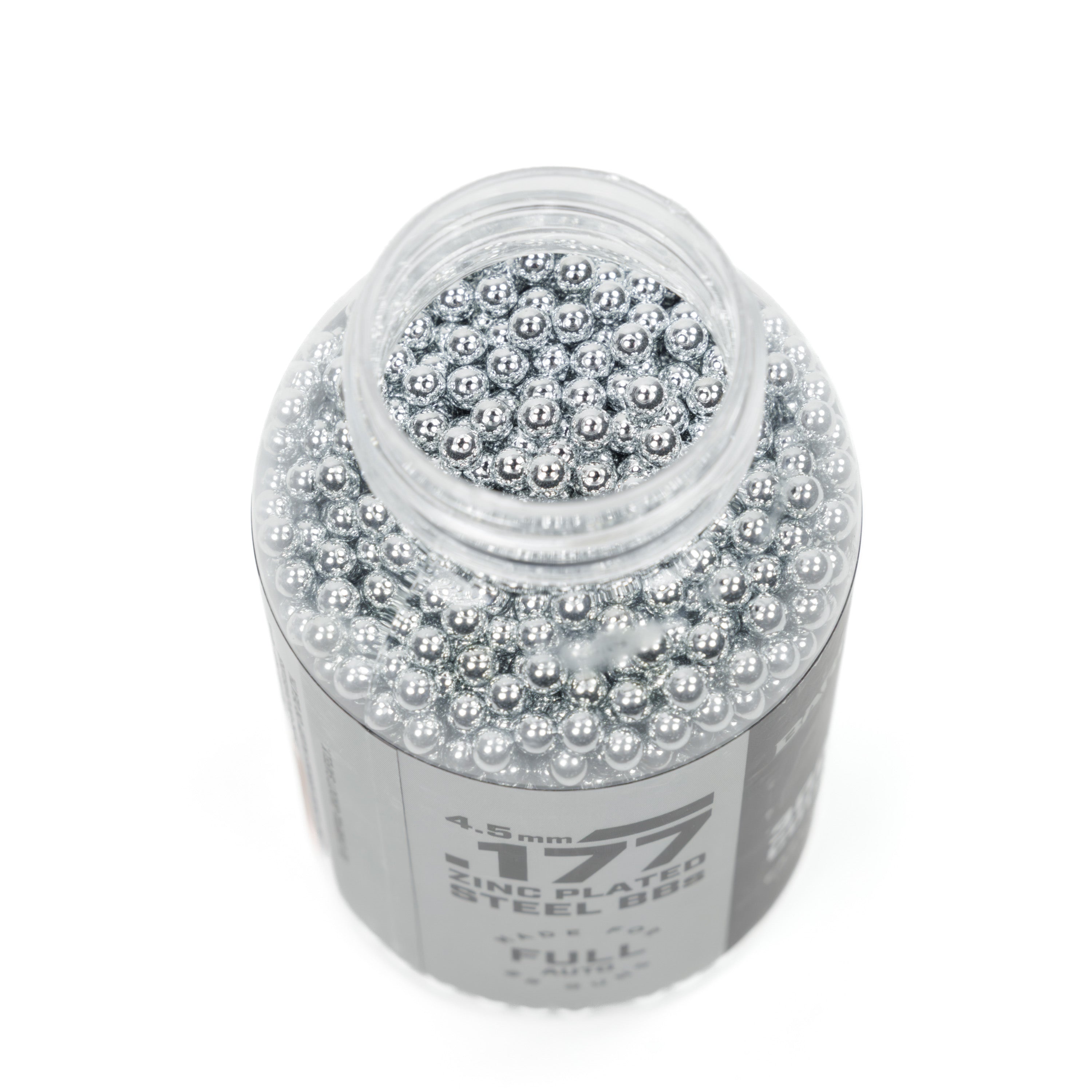 .177 cal/4.5mm Zinc Plated Steel BBs - 3,000 Count