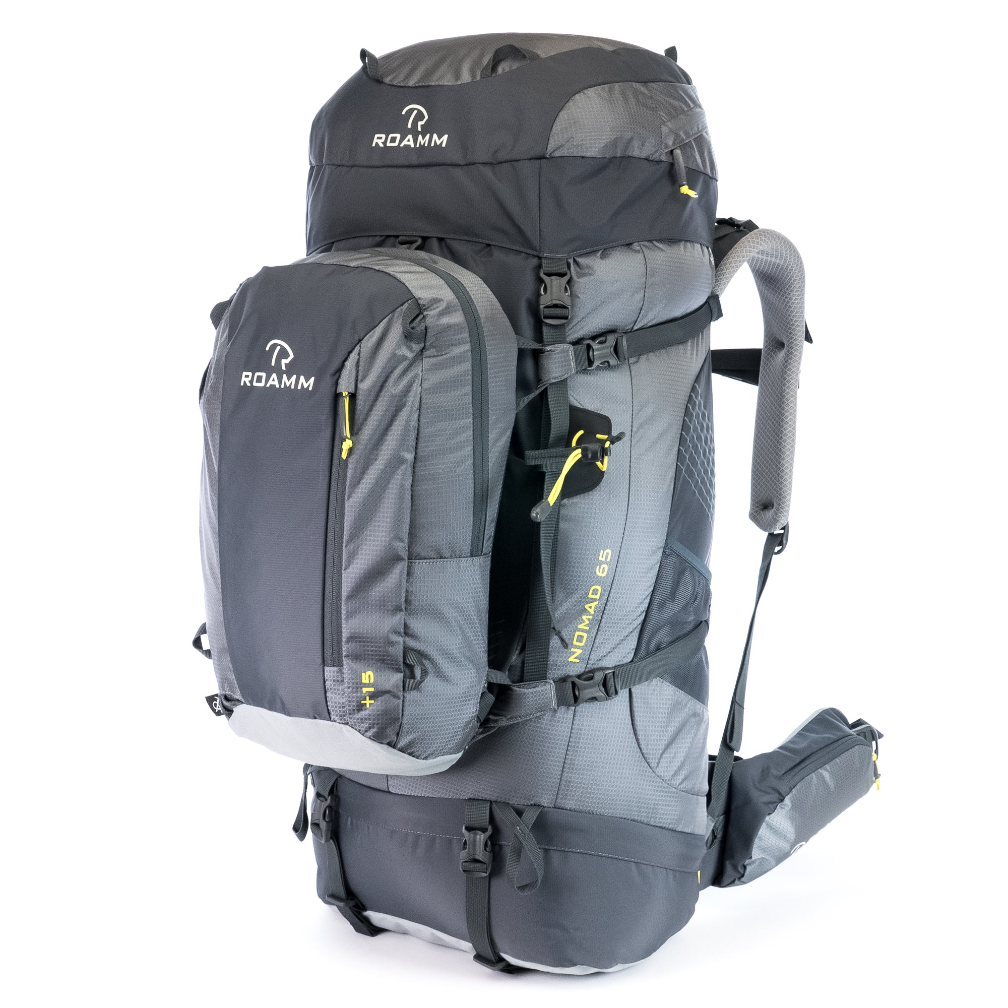 nomad wanderrucksack 55l Roamm Nomad 65 + 15 Backpack Combo