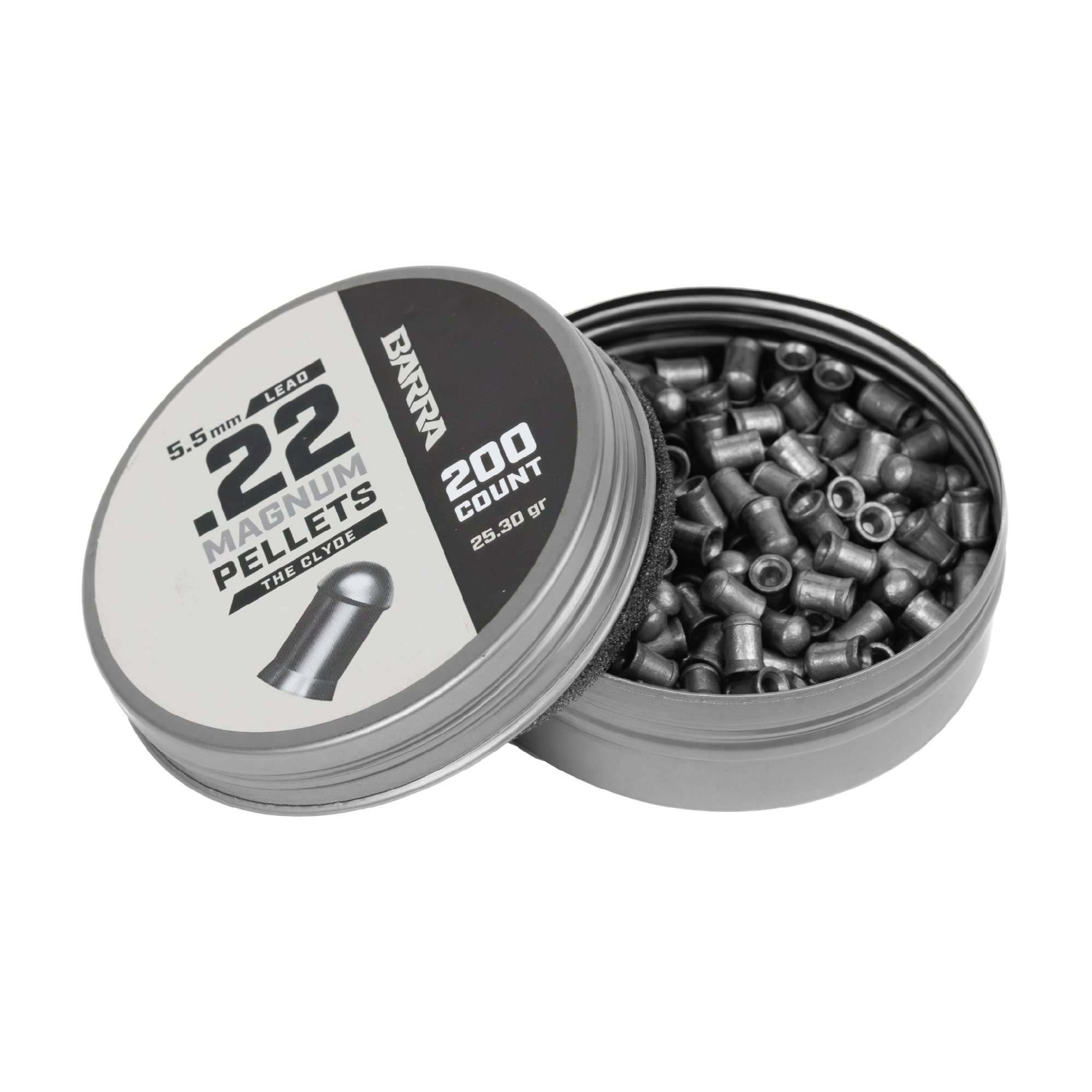 Clyde Heavy .22 Caliber Pellets - 200 Count