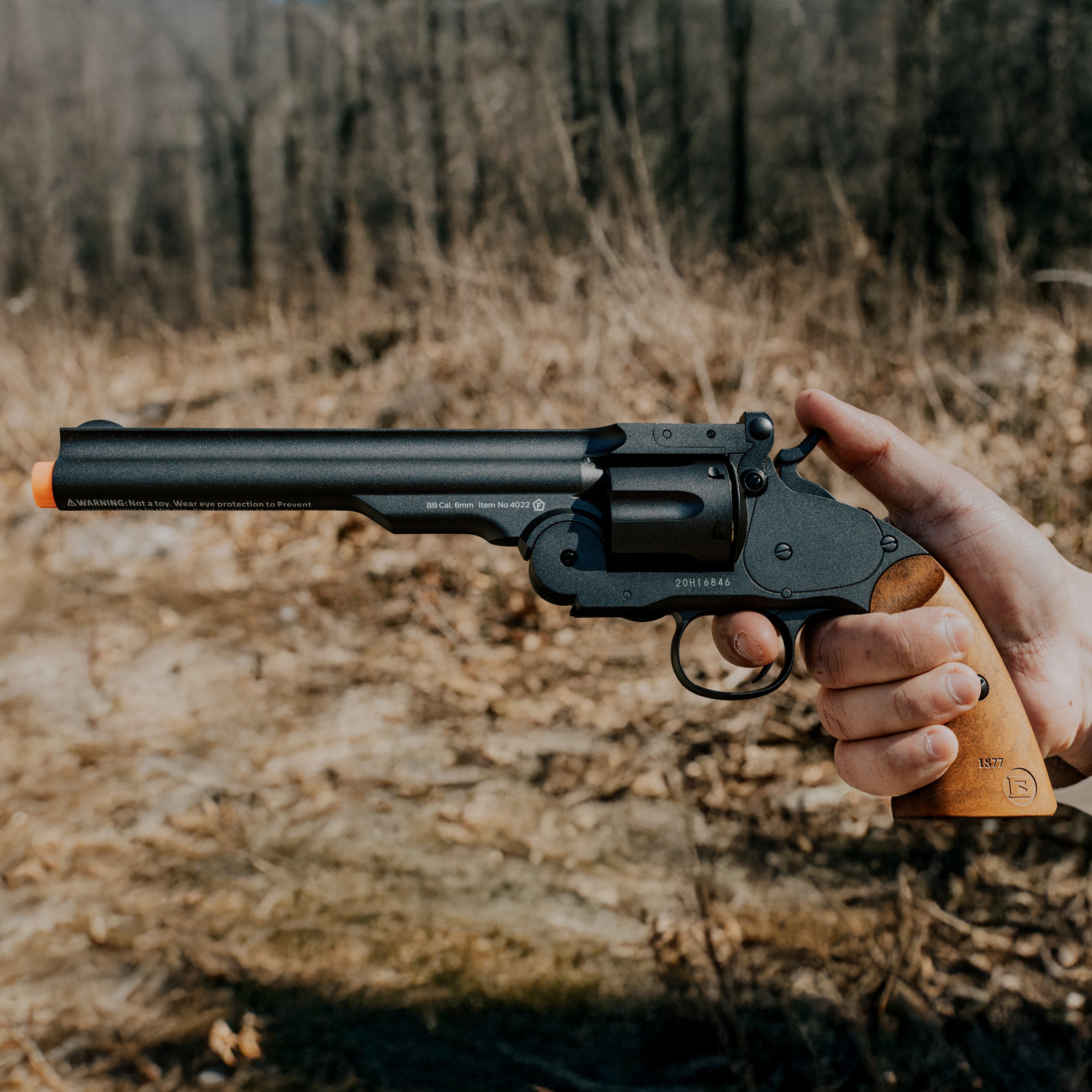 Schofield Airsoft de 7 pulgadas - Metalizado