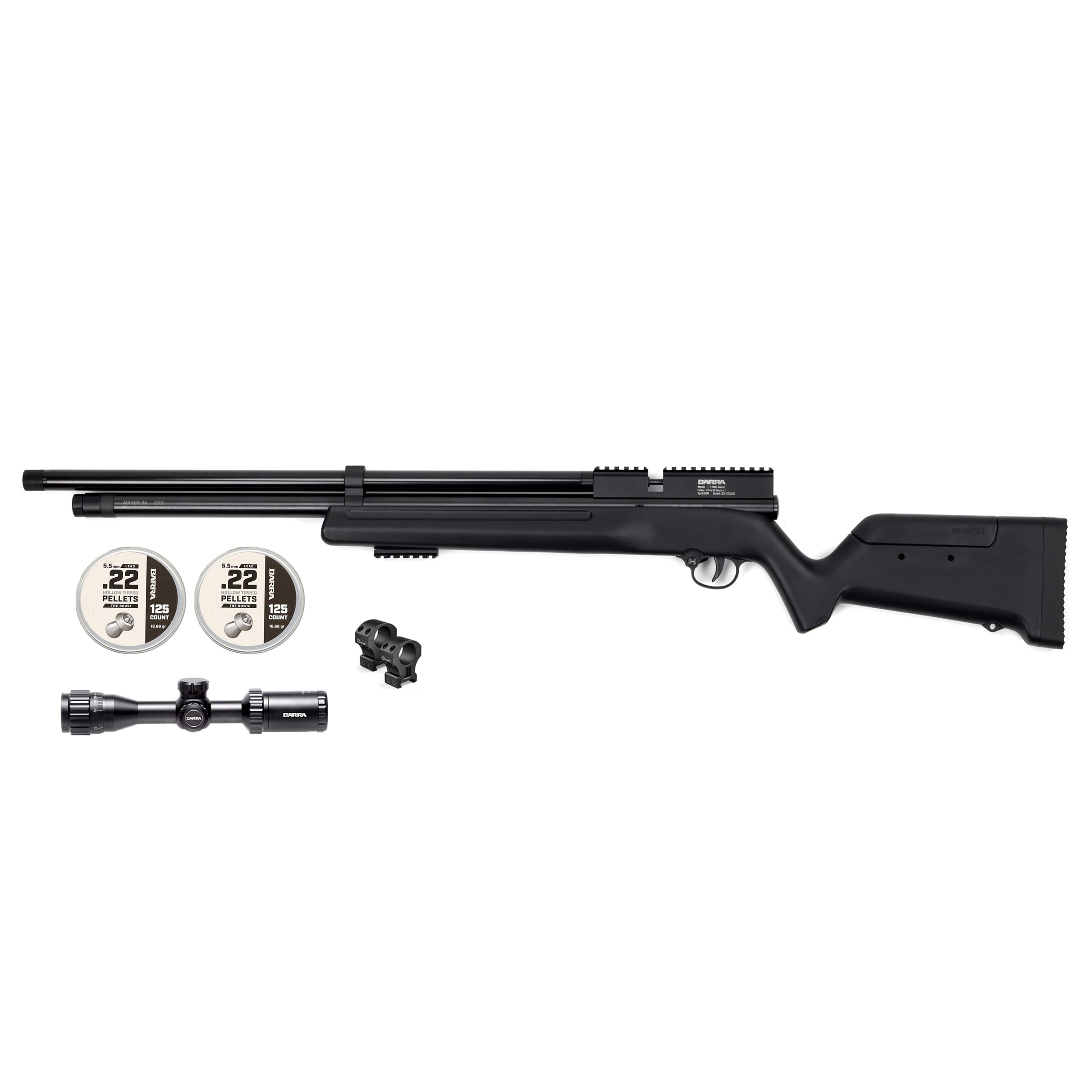 1100z .22 Gen 2 - Black (Bundle)