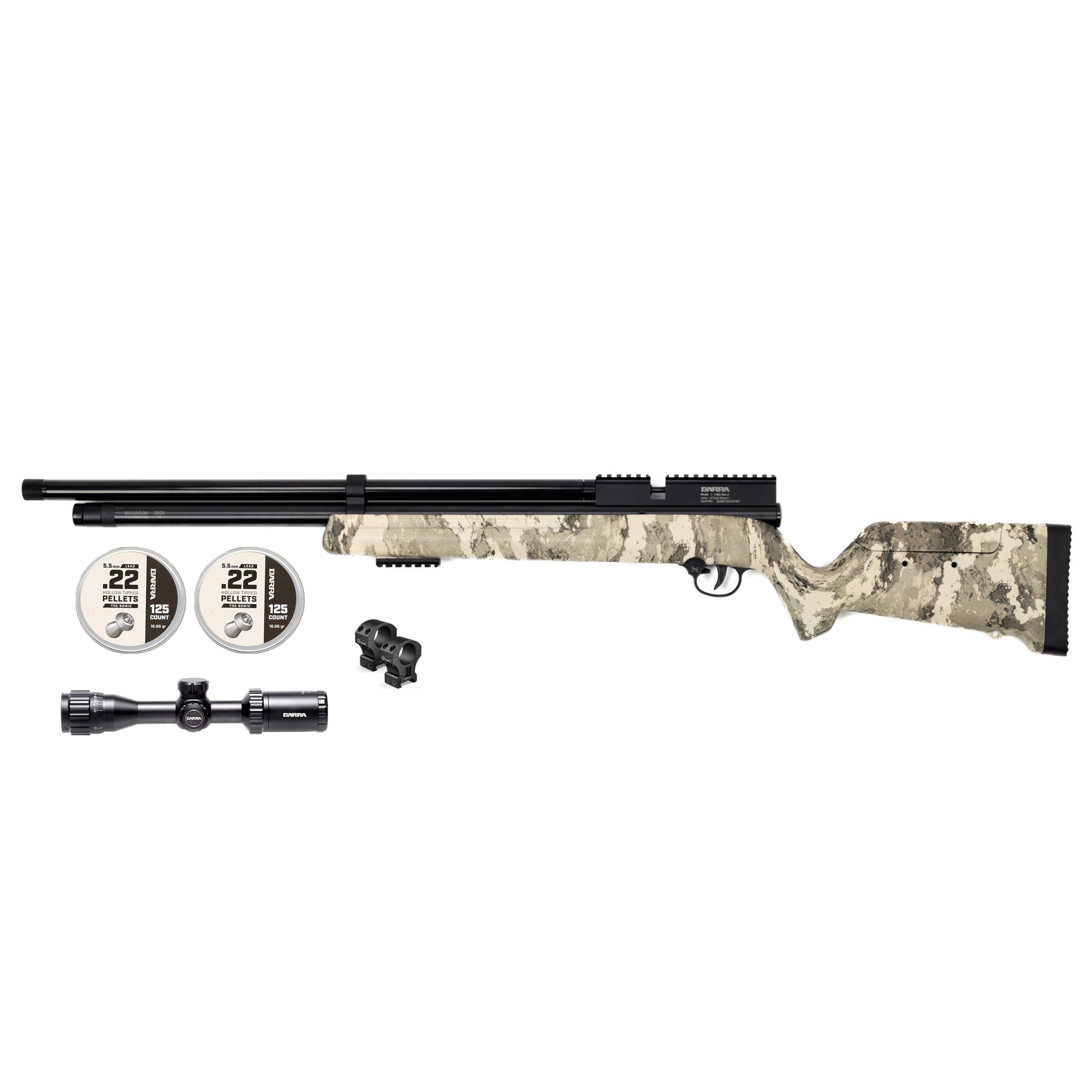 1100z .22 Gen 2 - Veil Camo Alpine (pedido por adelantado)