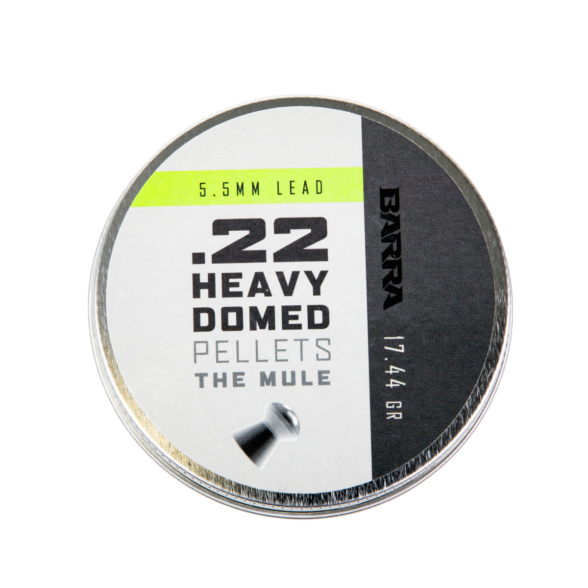 Mule Heavy Domed .22 Caliber Pellets - 250 Count