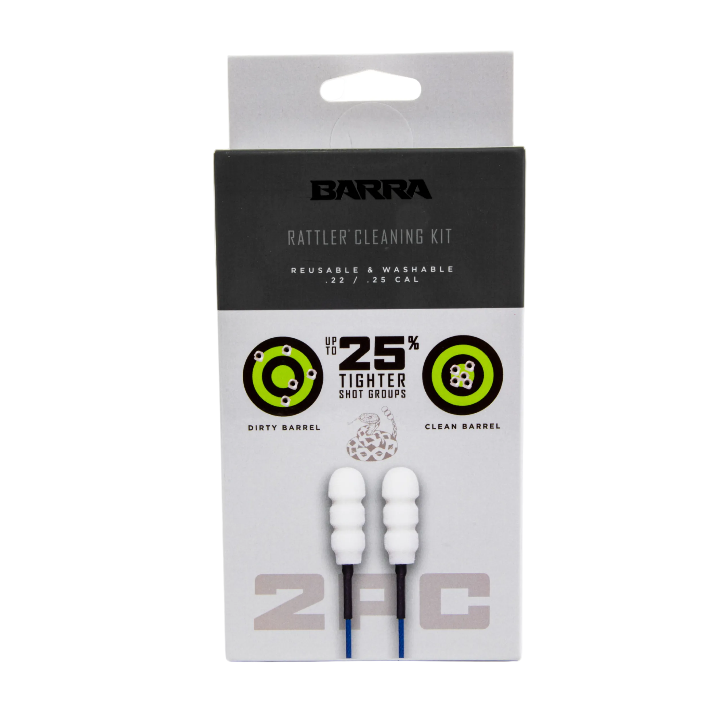 Rattler Airgun Cleaning Kit .22/.25