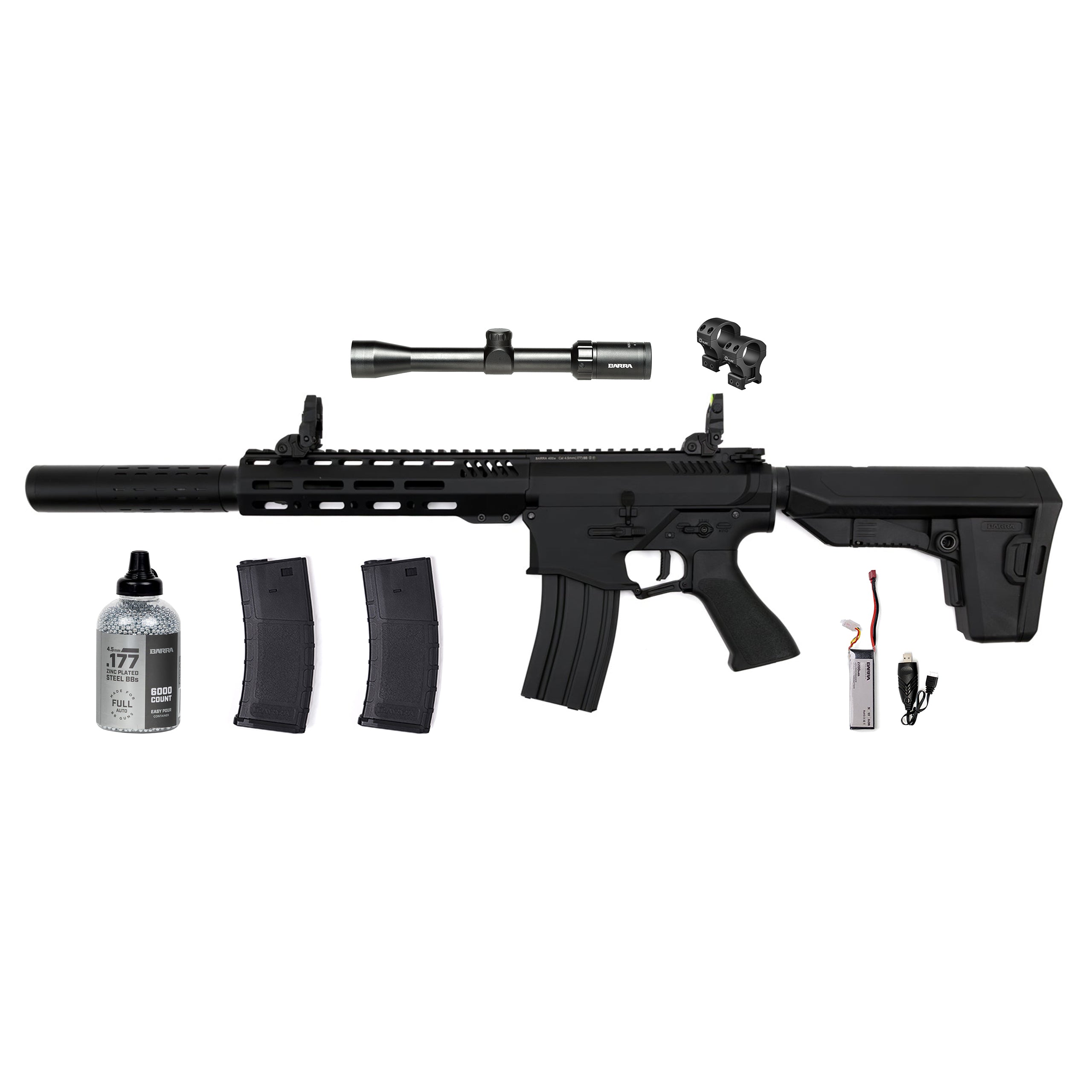 400e Gen 2 Metal - Negro (Paquete de reserva)