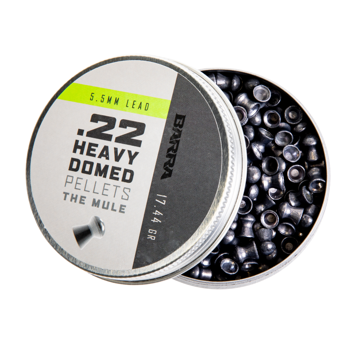 Mule Heavy Domed .22 Caliber Pellets - 250 Count