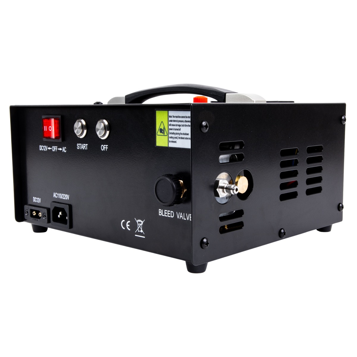 Auto-Shutoff PCP Compressor