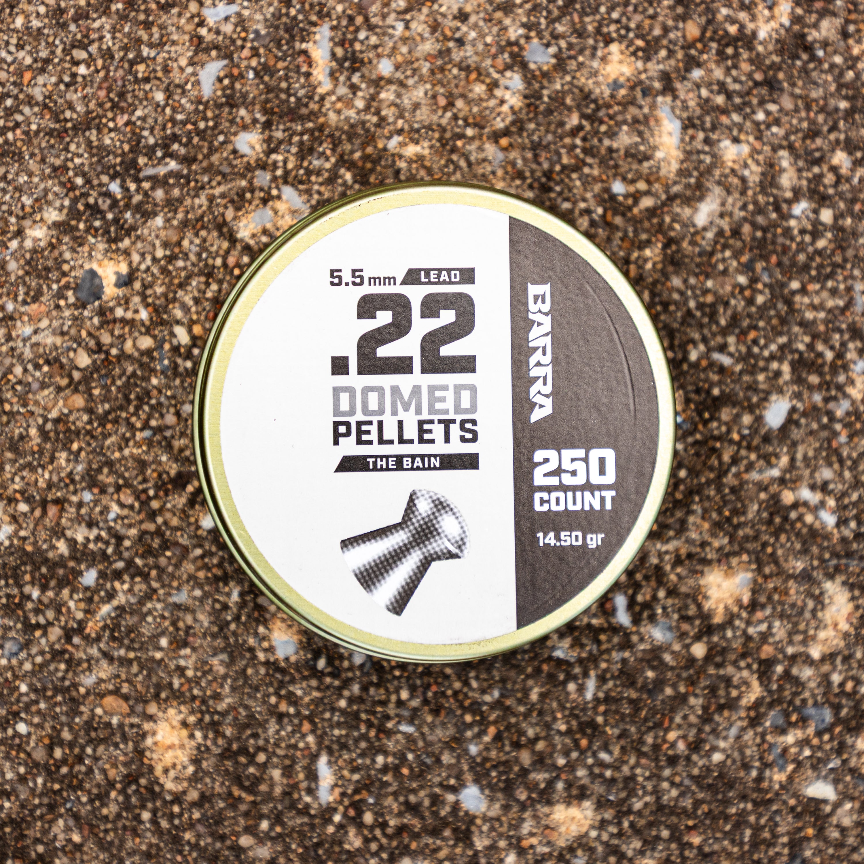 Perdigones Bain Domed calibre .22 (250 unidades)
