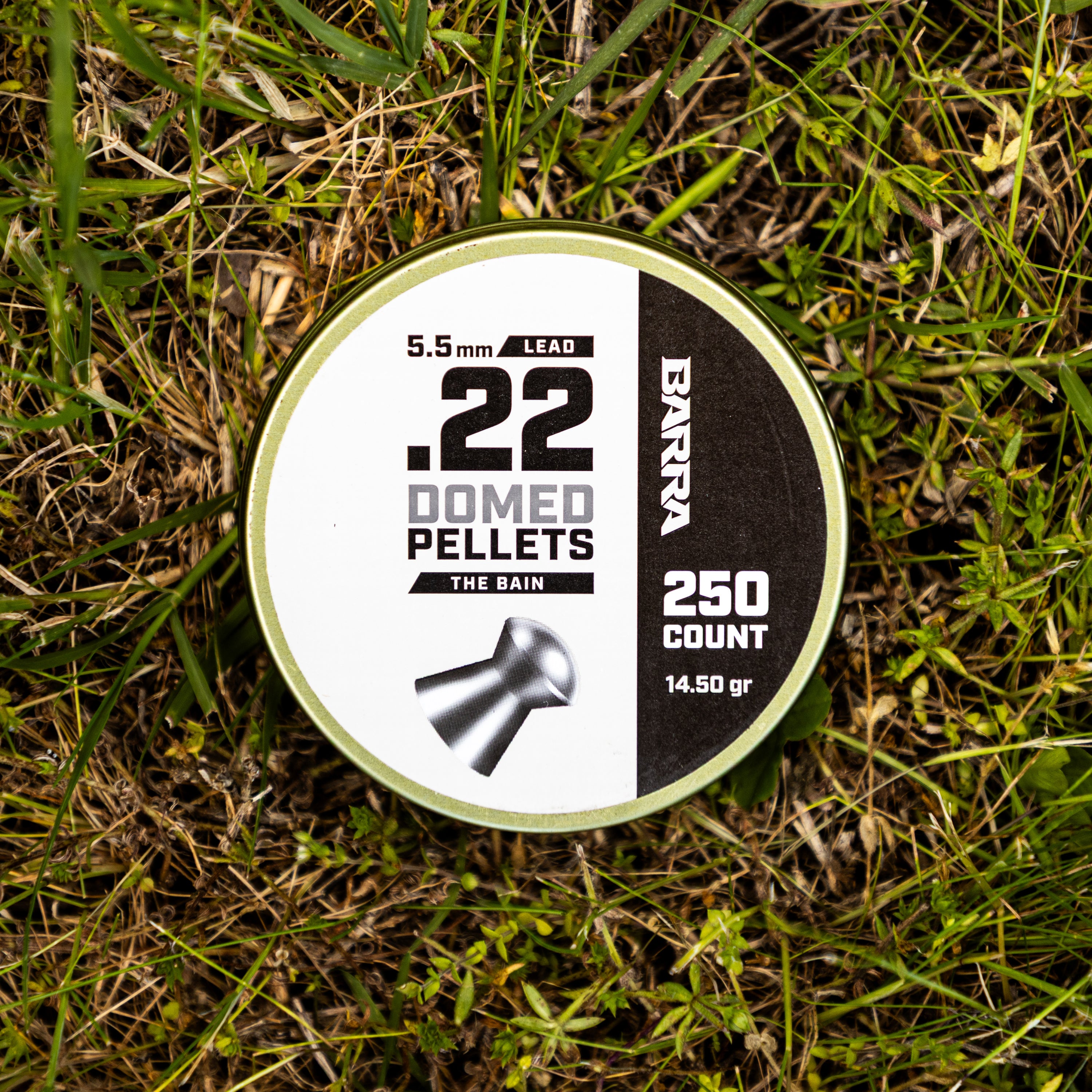 Perdigones Bain Domed calibre .22 (250 unidades)