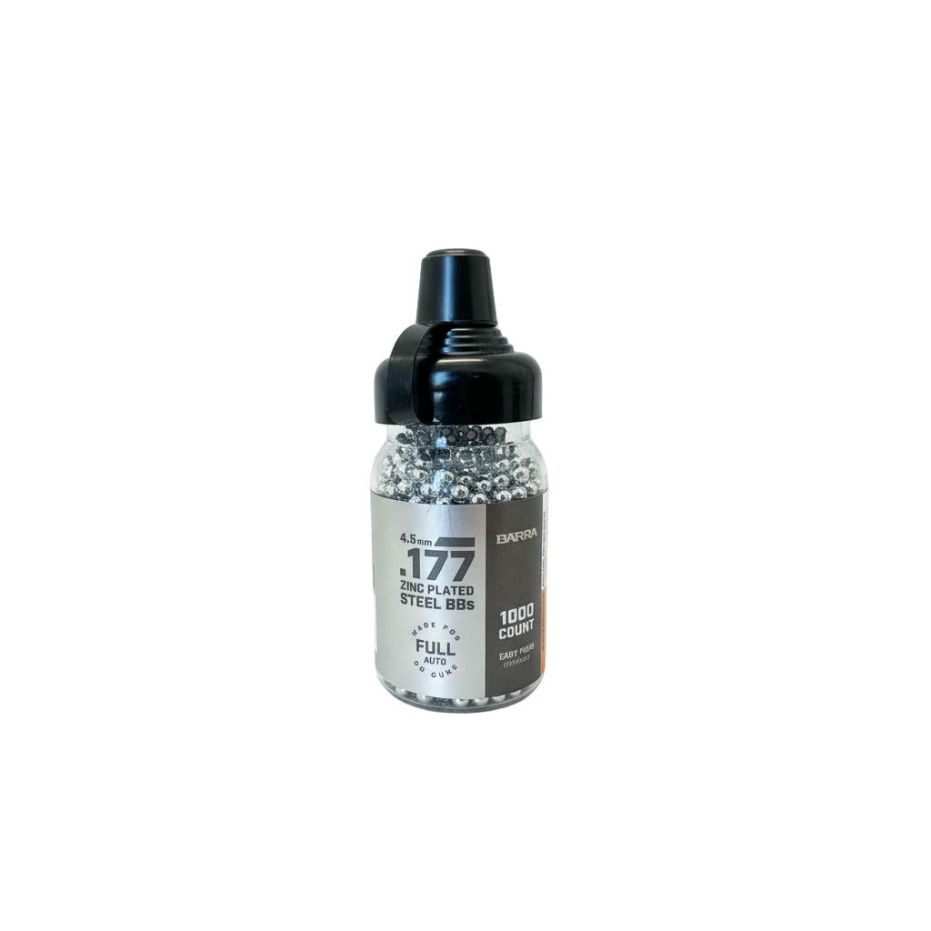 BBs de acero galvanizado calibre 177/4,5 mm (1000 unidades)