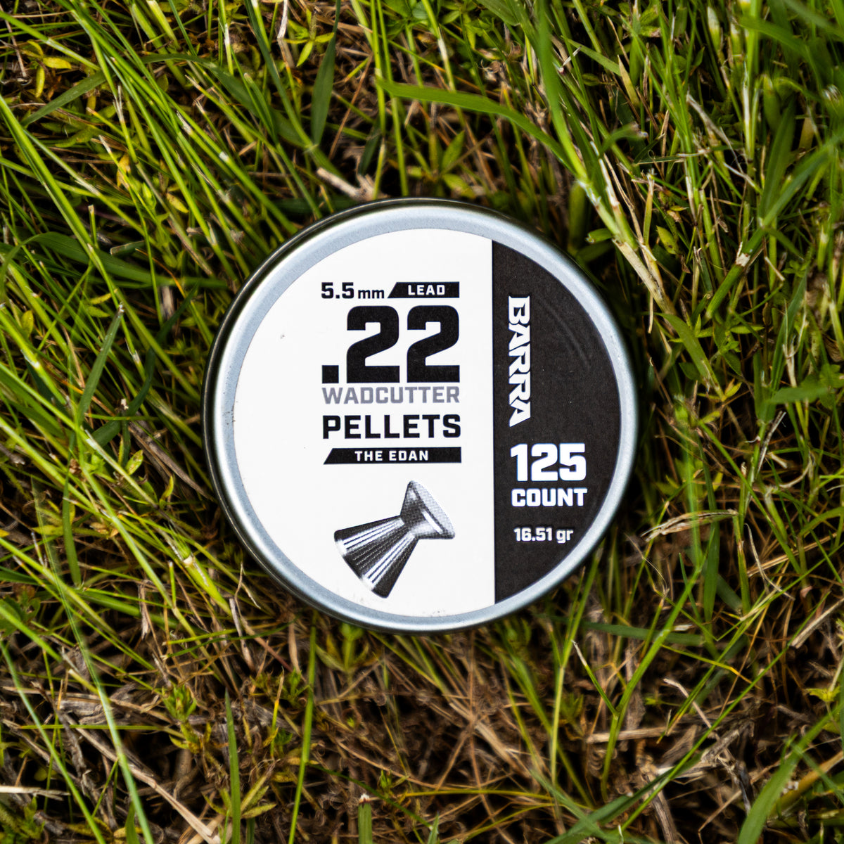 Edan Wadcutter .22 Caliber Pellets - 125 Count