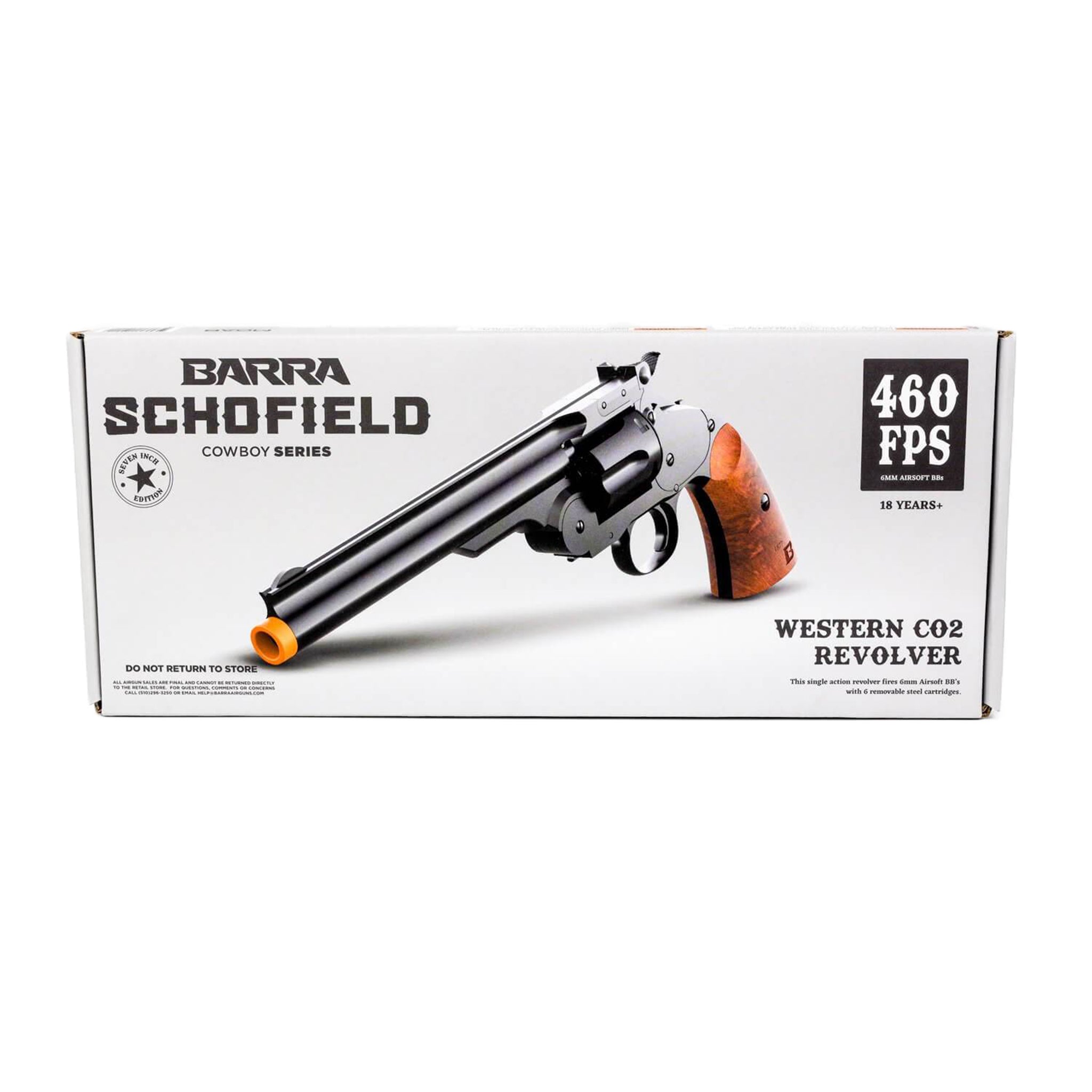Schofield 7 英寸气枪 - 青铜色